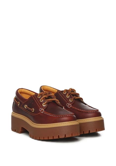 strone street boat rootbeer lace-up woman burgundy TIMBERLAND | TB0A2QDMD571