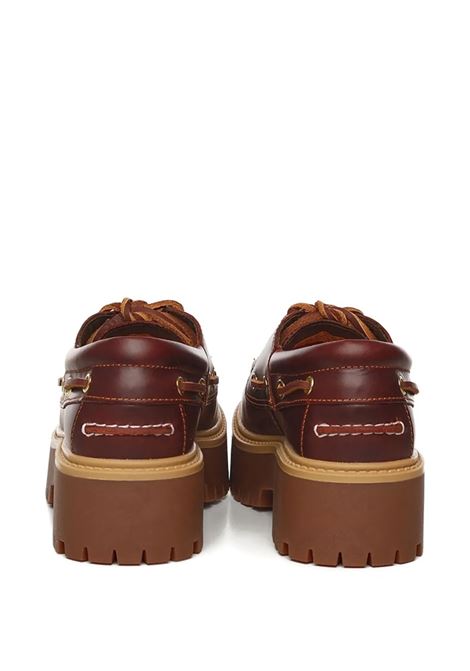 strone street boat rootbeer lace-up woman burgundy TIMBERLAND | TB0A2QDMD571