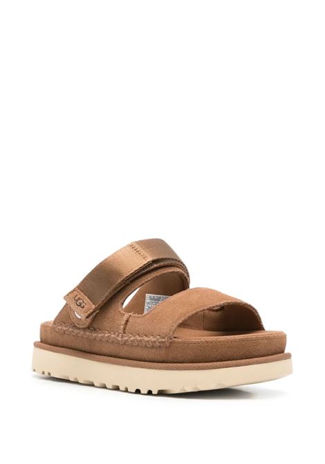 sandali goldenstar adjustable slide donna castagna UGG | 1167399CHE