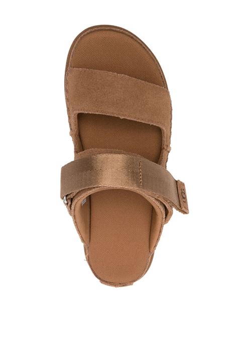 sandali goldenstar adjustable slide donna castagna UGG | 1167399CHE